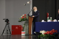 Uroczysta sesja Rady Miejskiej Leszna w auli PWSZ