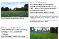 Zadania zrealizowane w ramach BO 2015