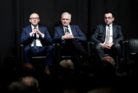 Spotkanie z sympatykami w Teatrze Miejskim