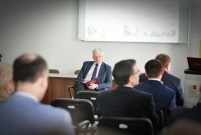 Spotkanie z przedsiębiorcami w Inkubatorze Przedsiębiorczości