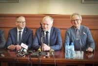 Spotkanie z władzami PWSZ w Lesznie