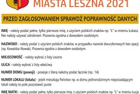 Lista danych, na które trzeba zwrócić uwagę wypełniając formularz głosowania na budżet obywatelski
