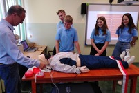 Pracownia nauki pierwszej pomocy DAJ SZANSĘ znajduje się w SP12 