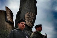 Manifestacja pod Pomnikiem Konstytucji 3 Maja i Odzyskania Niepodległości