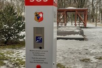 Kolumna S.O.S. w Parku Jonstona