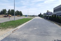 Przebudowywana ul. Szybowników