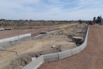 Przebudowywana ul. Szybowników