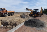 Przebudowywana ul. Szybowników