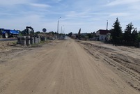 Przebudowywana ul. Szybowników