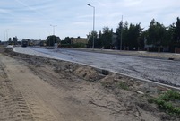 Przebudowywana ul. Szybowników