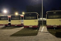 Zajezdnia nocą