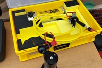 Prezentacja sprzętu strażackiego zakupionego z Budżetu Obywatelskiego Miasta Leszna na rok 2021