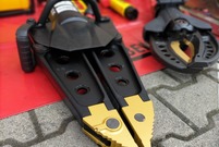 Prezentacja sprzętu strażackiego zakupionego z Budżetu Obywatelskiego Miasta Leszna na rok 2021