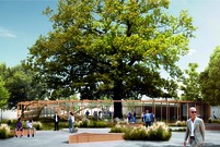 Wizualizacja Pl. Metziga po modernizacji - projekt: Front Architects