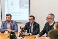 Spotkanie Prezydenta Miasta Leszna ze studentami z Ukrainy i Kazachstanu uczącymi się w PWSZ w Lesznie w ramach Erasmus+