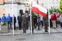 Święto Flagi Rzeczypospolitej Polskiej na leszczyńskim Rynku