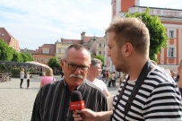 Święto Flagi Rzeczypospolitej Polskiej na leszczyńskim Rynku