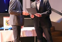 Uroczystość wręczenia stypendiów w sali Miejskiego Ośrodka Kultury