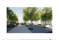 Wizualizacja nowego zagospodarowania terenu