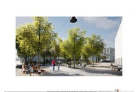 Wizualizacja nowego zagospodarowania terenu