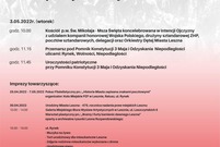 Plakat informacyjny o święcie Konstytucji 3 Maja 