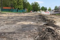 ulica gen. Józefa Kustronia przed modernizacją