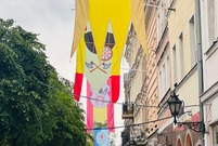 Flagi cechowe przyozdobiły leszczyński Rynek