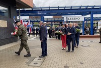 Rocznica potyczki na dworcu w Lesznie