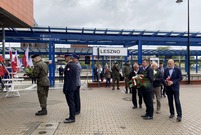 Rocznica potyczki na dworcu w Lesznie