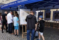 uroczysta przysięga wojskowa na rynku w Lesznie