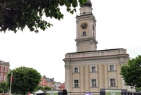 uroczysta przysięga wojskowa na rynku w Lesznie