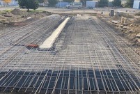 Zbrojenie terenu pod myjnię