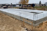 Fundamenty nowej myjni