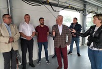 Uroczysta inauguracja myjni autobusów miejskich miała miejsce 6 czerwca