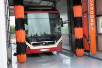 Uroczysta inauguracja myjni autobusów miejskich miała miejsce 6 czerwca