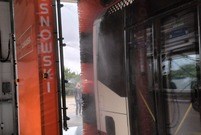 Uroczysta inauguracja myjni autobusów miejskich miała miejsce 6 czerwca