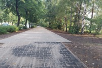 Ścieżka rowerowa na ul. Wolińskiej 