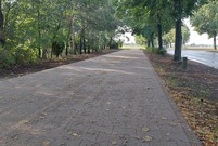 Ścieżka rowerowa na ul. Wolińskiej 