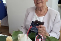 Uroczystość 95. urodzin mjr Joanny Kiący-Fryczkowskiej miały miejsce w leszczyńskim Ratuszu