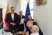 Uroczystość 95. urodzin mjr Joanny Kiący-Fryczkowskiej miały miejsce w leszczyńskim Ratuszu