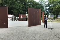 Uroczystości główne odbyły się pod Pomnikiem Żołnierzy Armii Krajowej