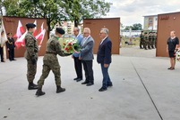 Uroczystości główne odbyły się pod Pomnikiem Żołnierzy Armii Krajowej
