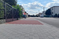 Wyremontowany chodnik przy ul. M. Reja