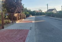 Wyremontowany chodnik przy ul. M. Reja