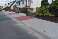 Wyremontowany chodnik przy ul. M. Reja