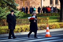 Główne uroczystości święta 11 Listopada odbywały się pod  pod Pomnikiem 200-lecia Konstytucji 3 Maja i Odzyskania Niepodległości.