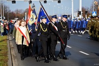 Główne uroczystości święta 11 Listopada odbywały się pod  pod Pomnikiem 200-lecia Konstytucji 3 Maja i Odzyskania Niepodległości.