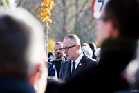 Główne uroczystości święta 11 Listopada odbywały się pod  pod Pomnikiem 200-lecia Konstytucji 3 Maja i Odzyskania Niepodległości.