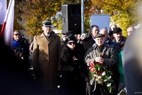 Główne uroczystości święta 11 Listopada odbywały się pod  pod Pomnikiem 200-lecia Konstytucji 3 Maja i Odzyskania Niepodległości.