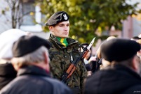 Główne uroczystości święta 11 Listopada odbywały się pod  pod Pomnikiem 200-lecia Konstytucji 3 Maja i Odzyskania Niepodległości.